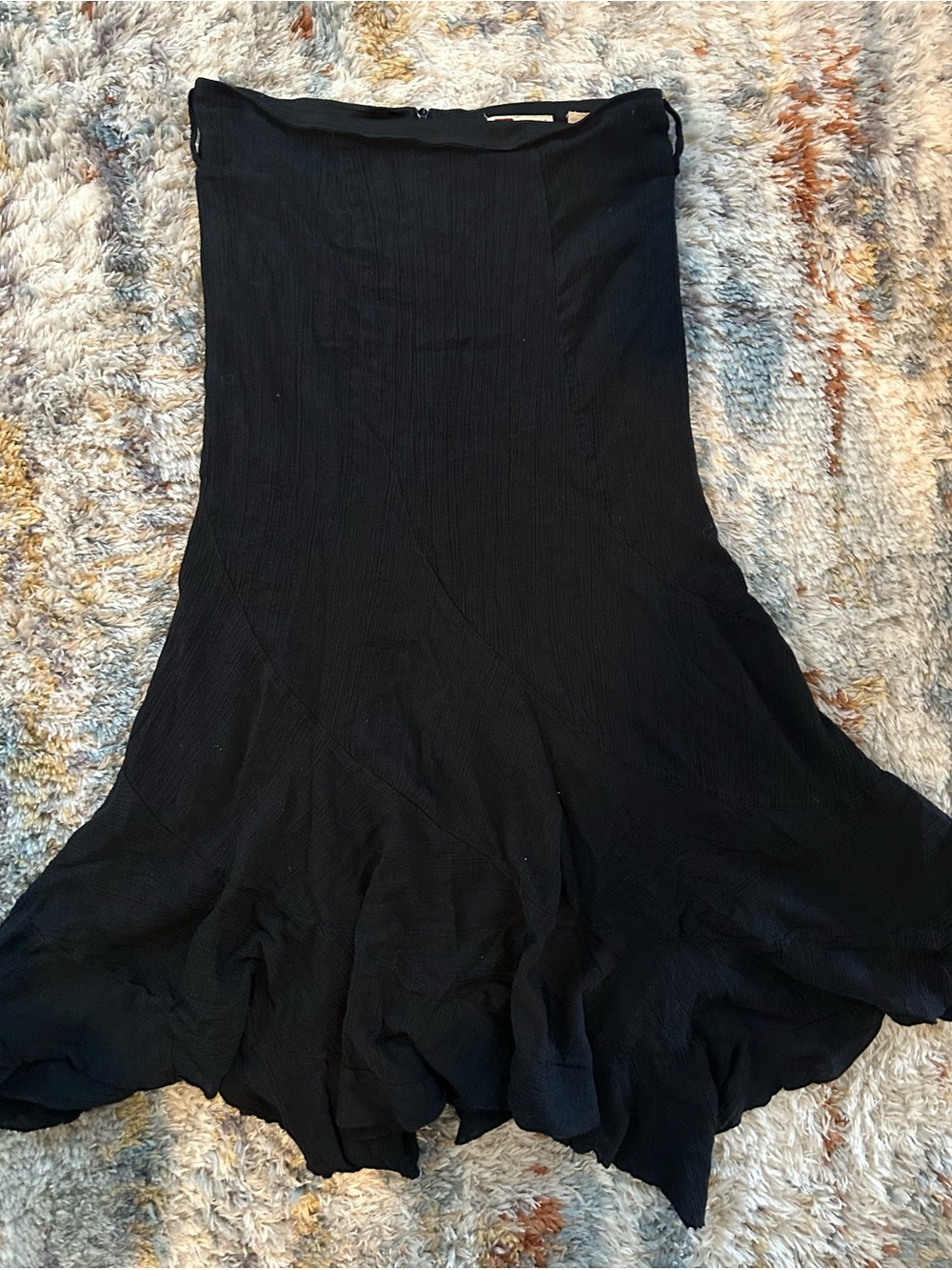Black Flared Women’s Skirt